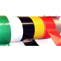 Taśmy typu duct tape naprawcze uniwersalne, tekstylne